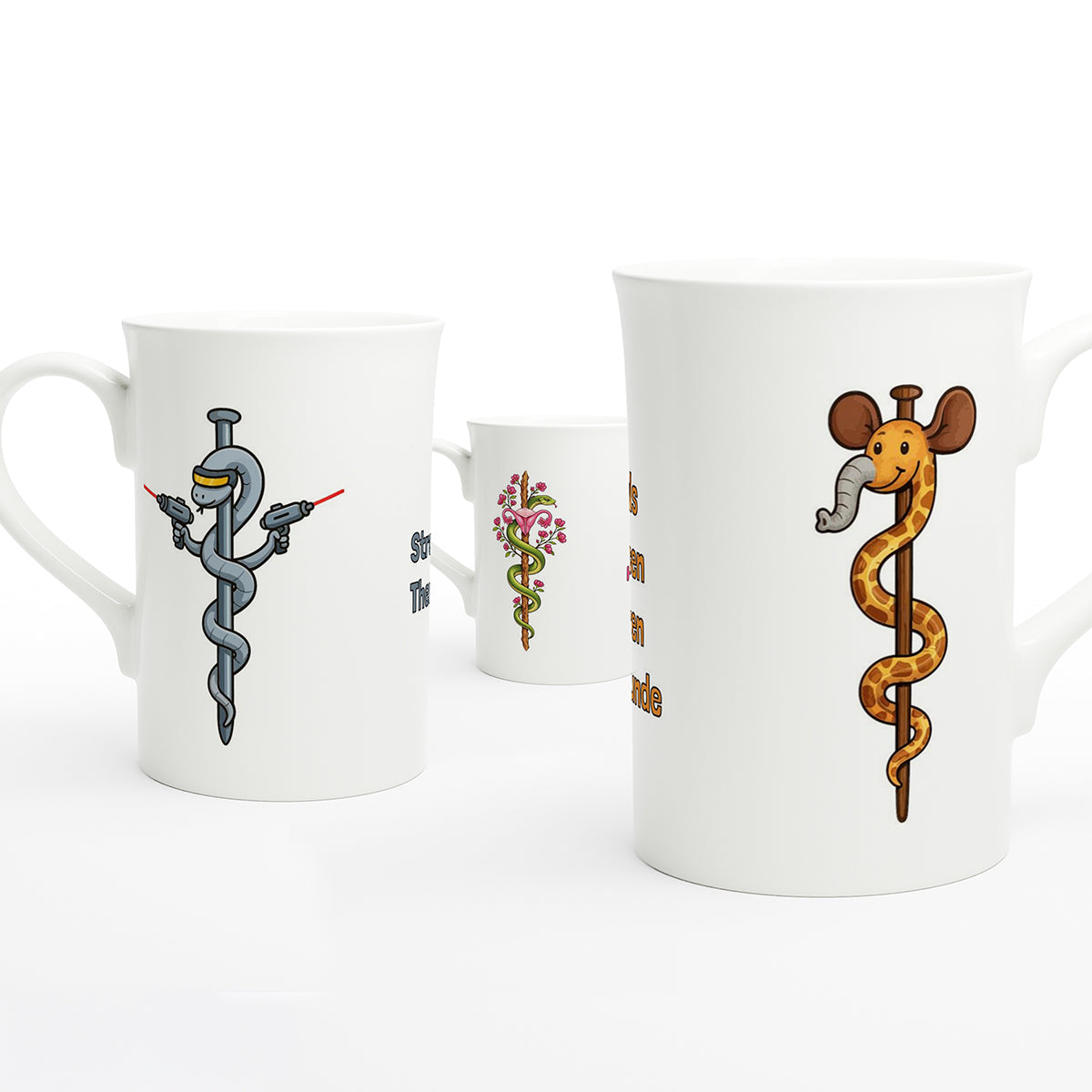 Porzellantassen – klassische Form