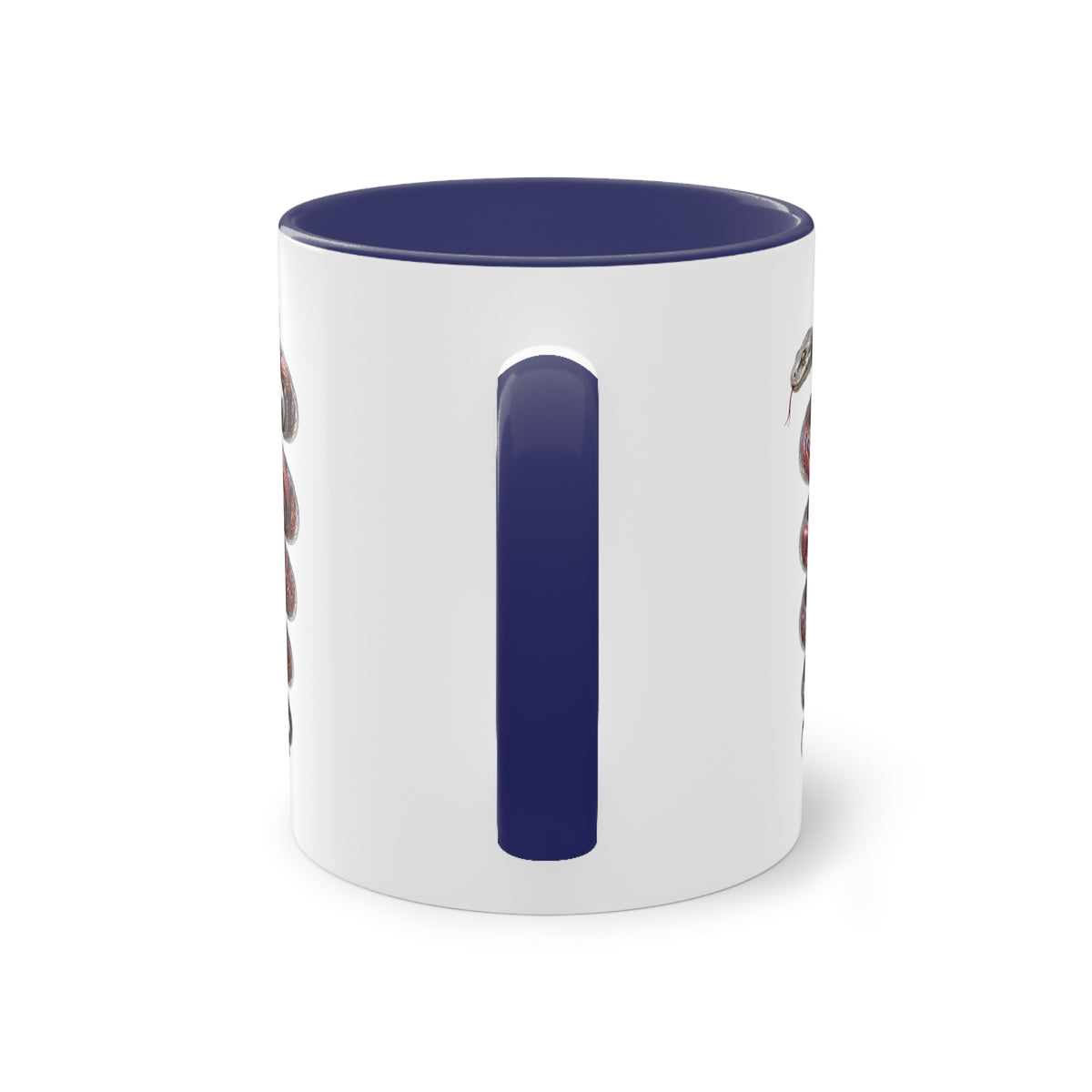 Farbige Tasse der Inneren Medizin mit eigenem Text