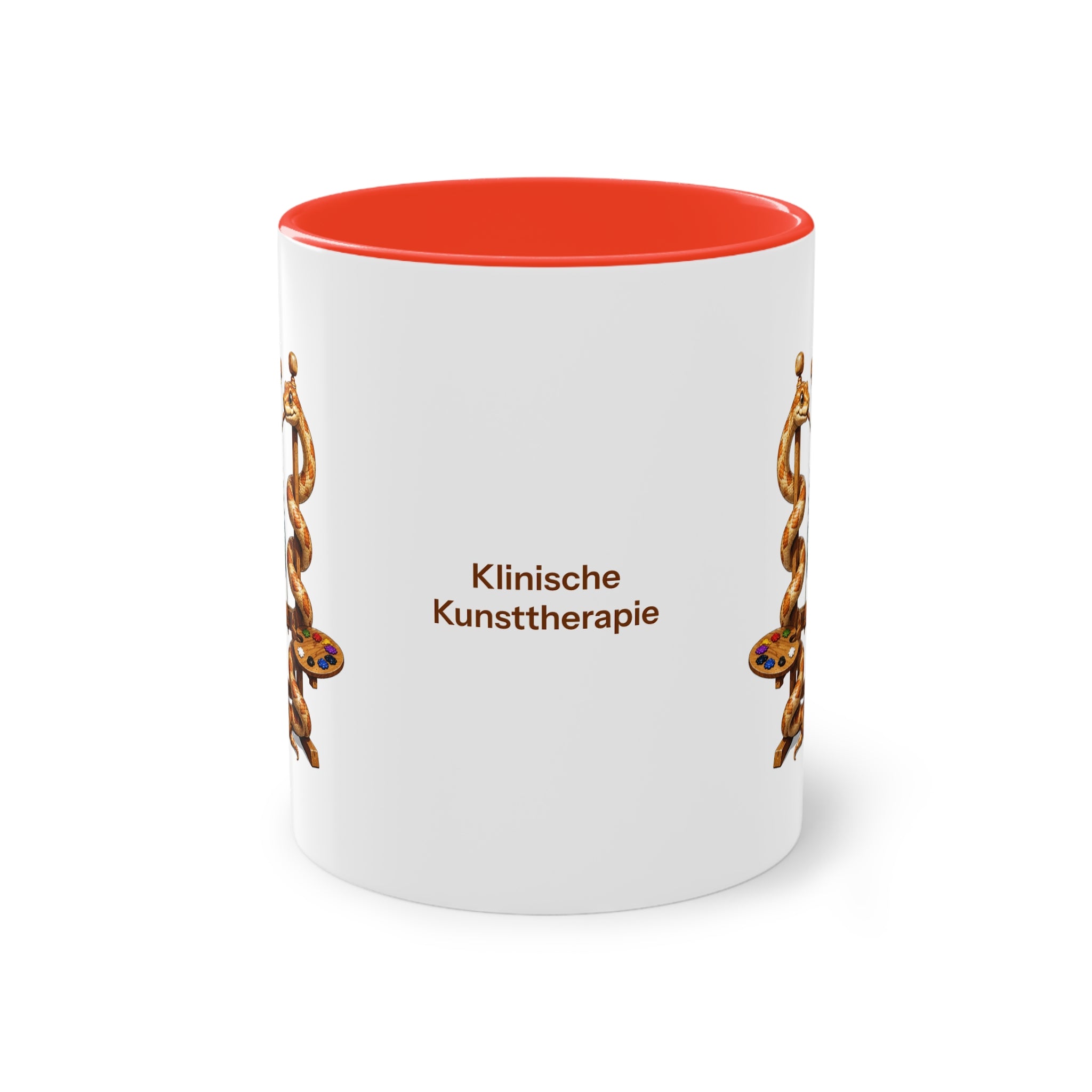 Farbige Tasse der Klinischen Kunsttherapie