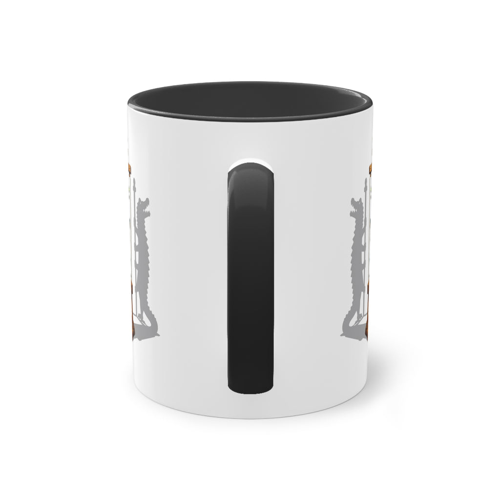 Farbige Tasse der Klinischen Kunsttherapie