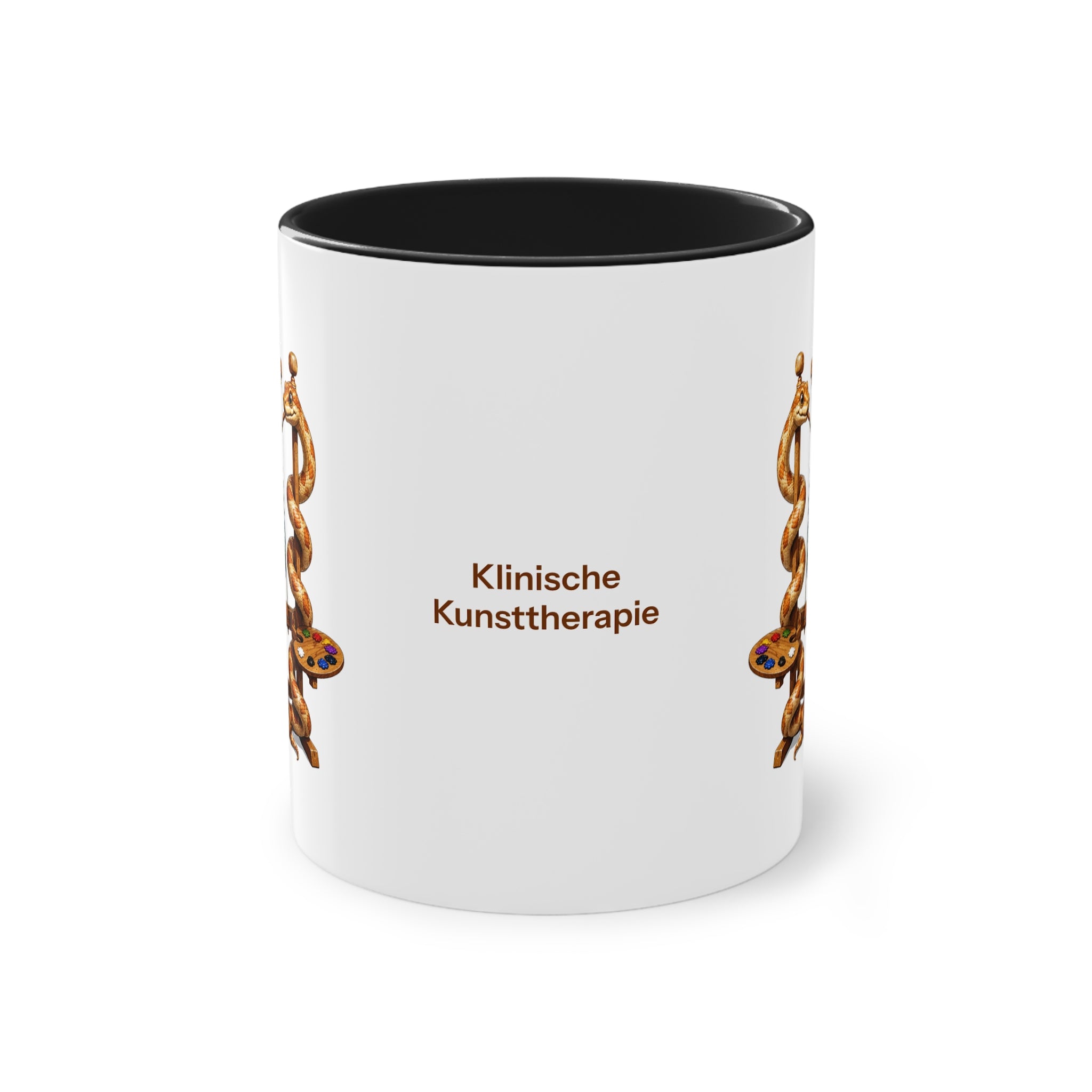 Farbige Tasse der Klinischen Kunsttherapie
