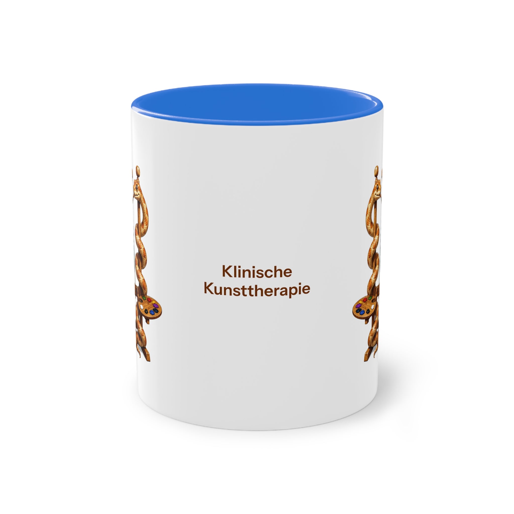 Farbige Tasse der Klinischen Kunsttherapie