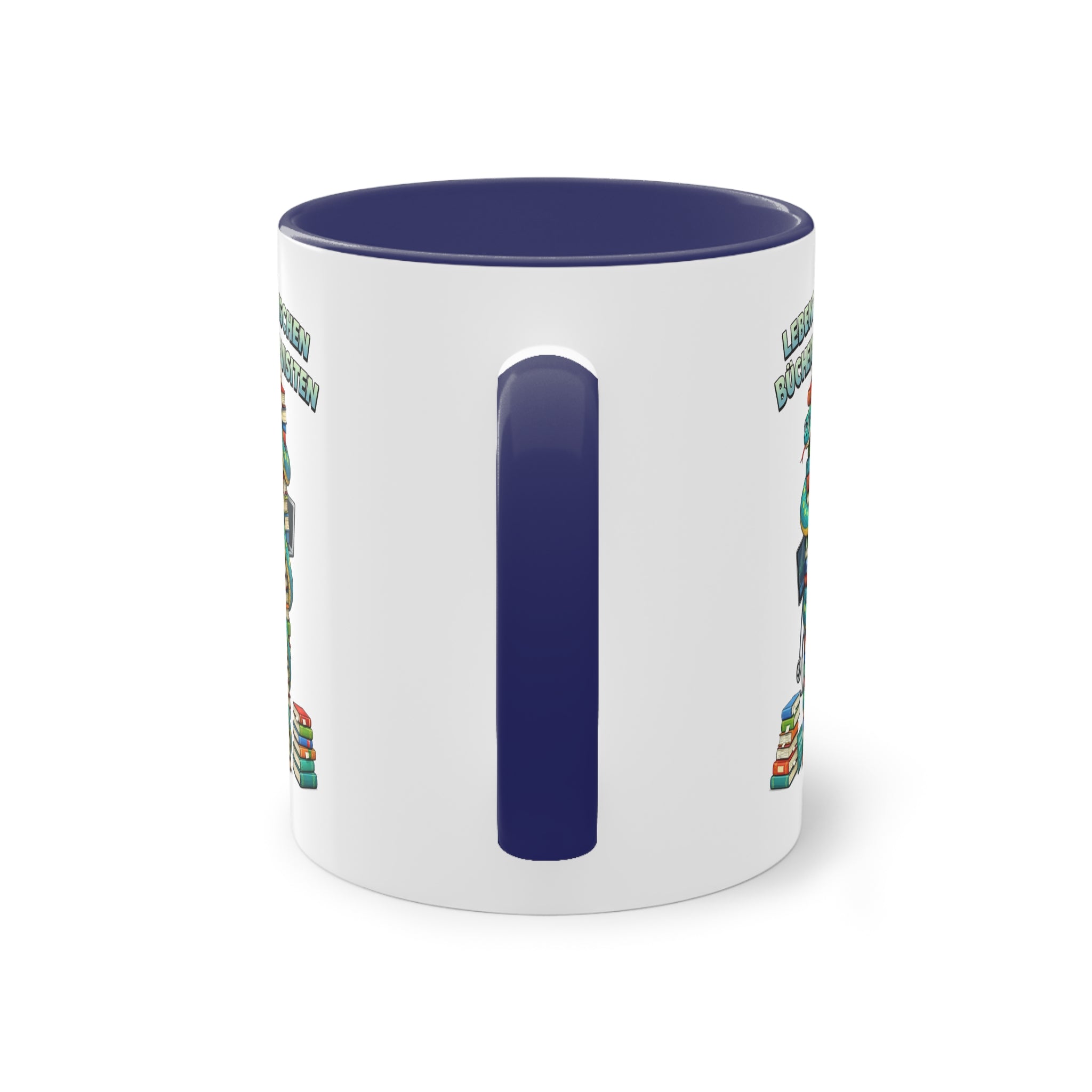 Farbige Tasse der Medizinstudierenden mit eigenem Text