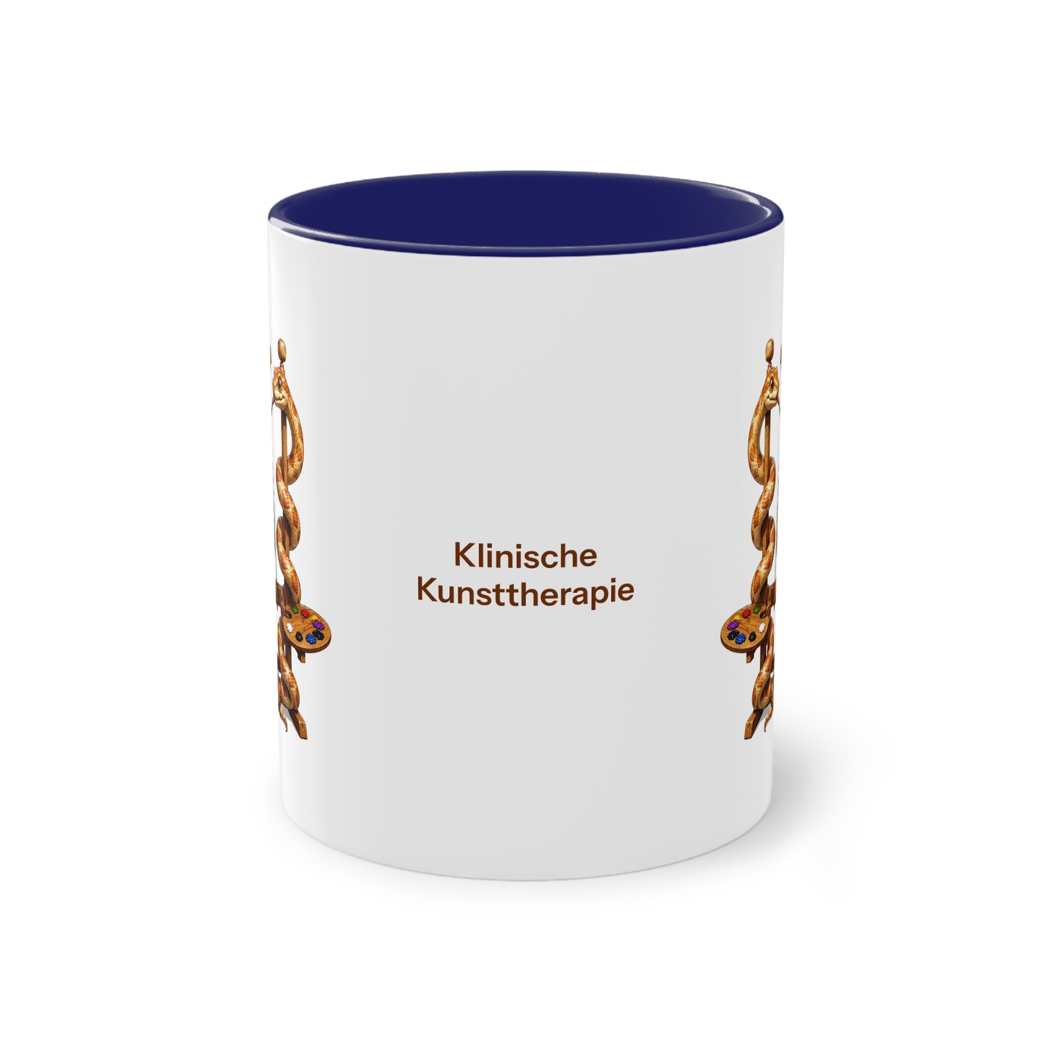 Farbige Tasse der Klinischen Kunsttherapie