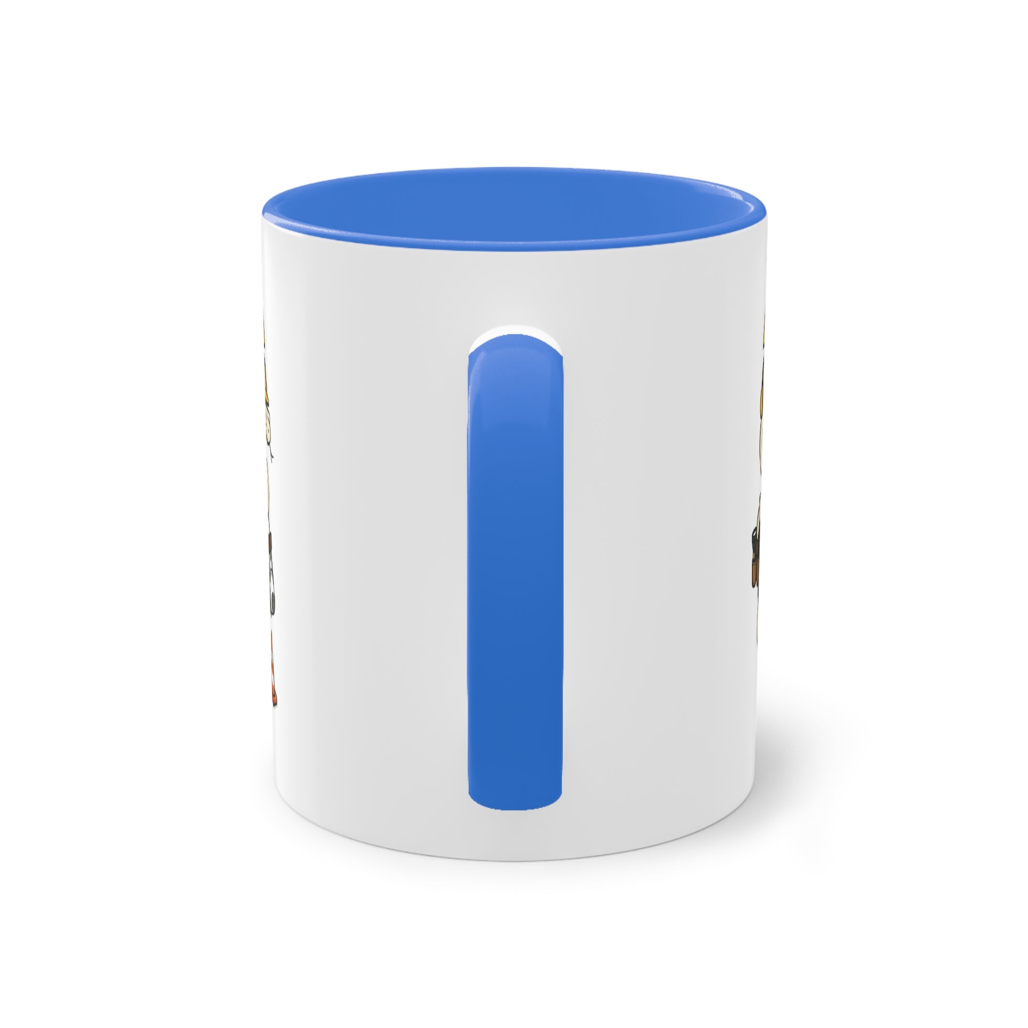 Farbige Tasse der Arbeitsmedizin mit eigenem Text