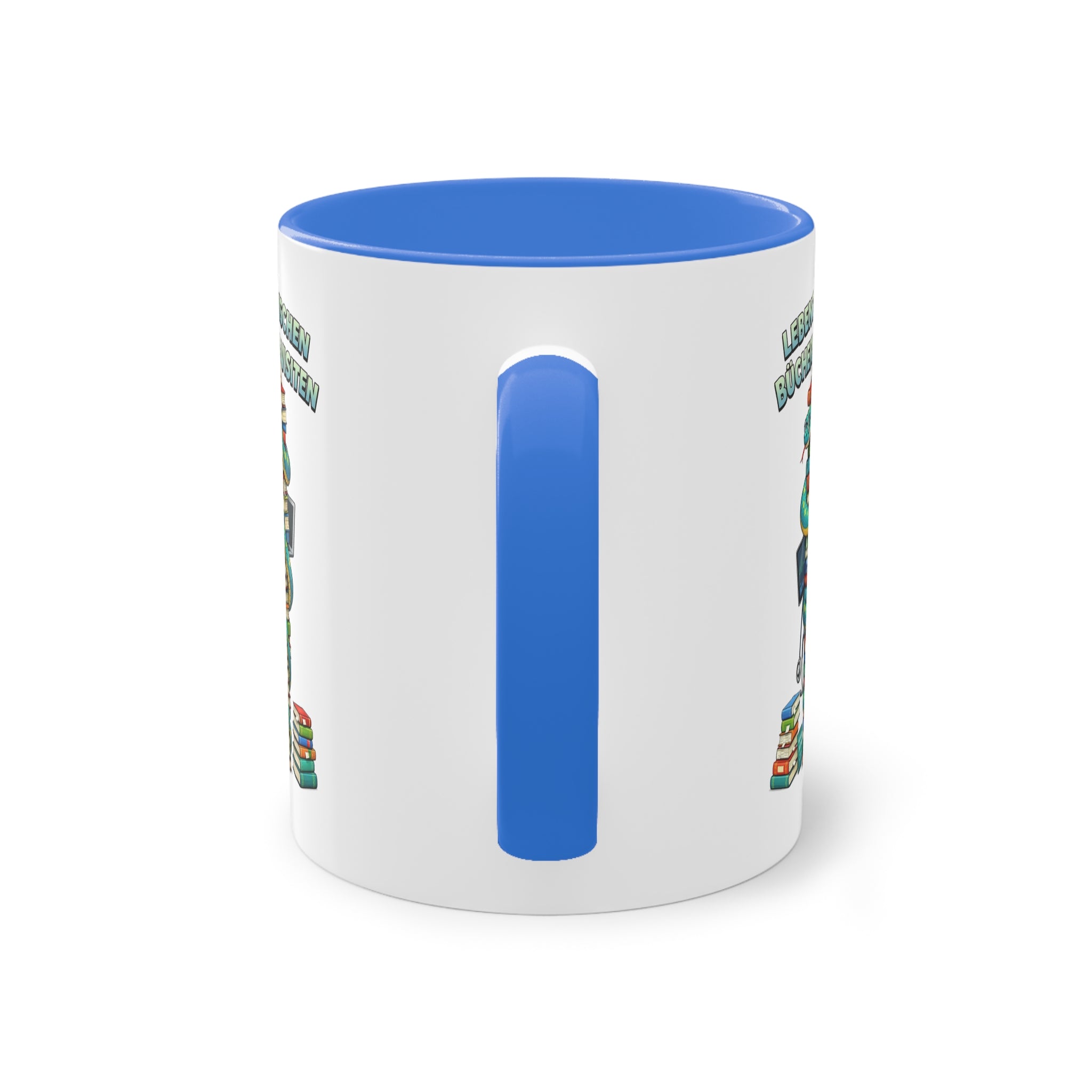 Farbige Tasse der Medizinstudierenden mit eigenem Text