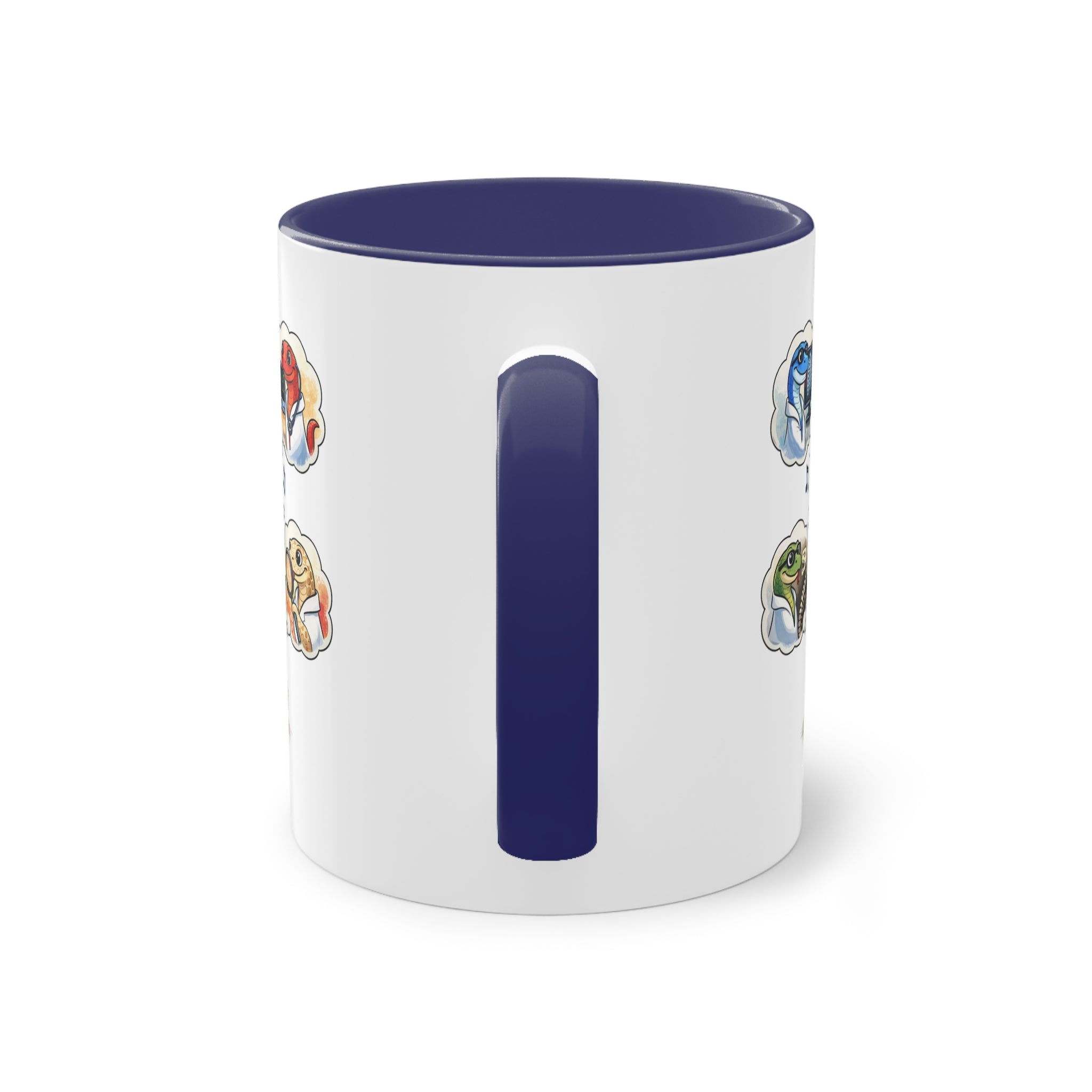 Farbige Tasse der Allgemeinmedizin mit eigenem Text
