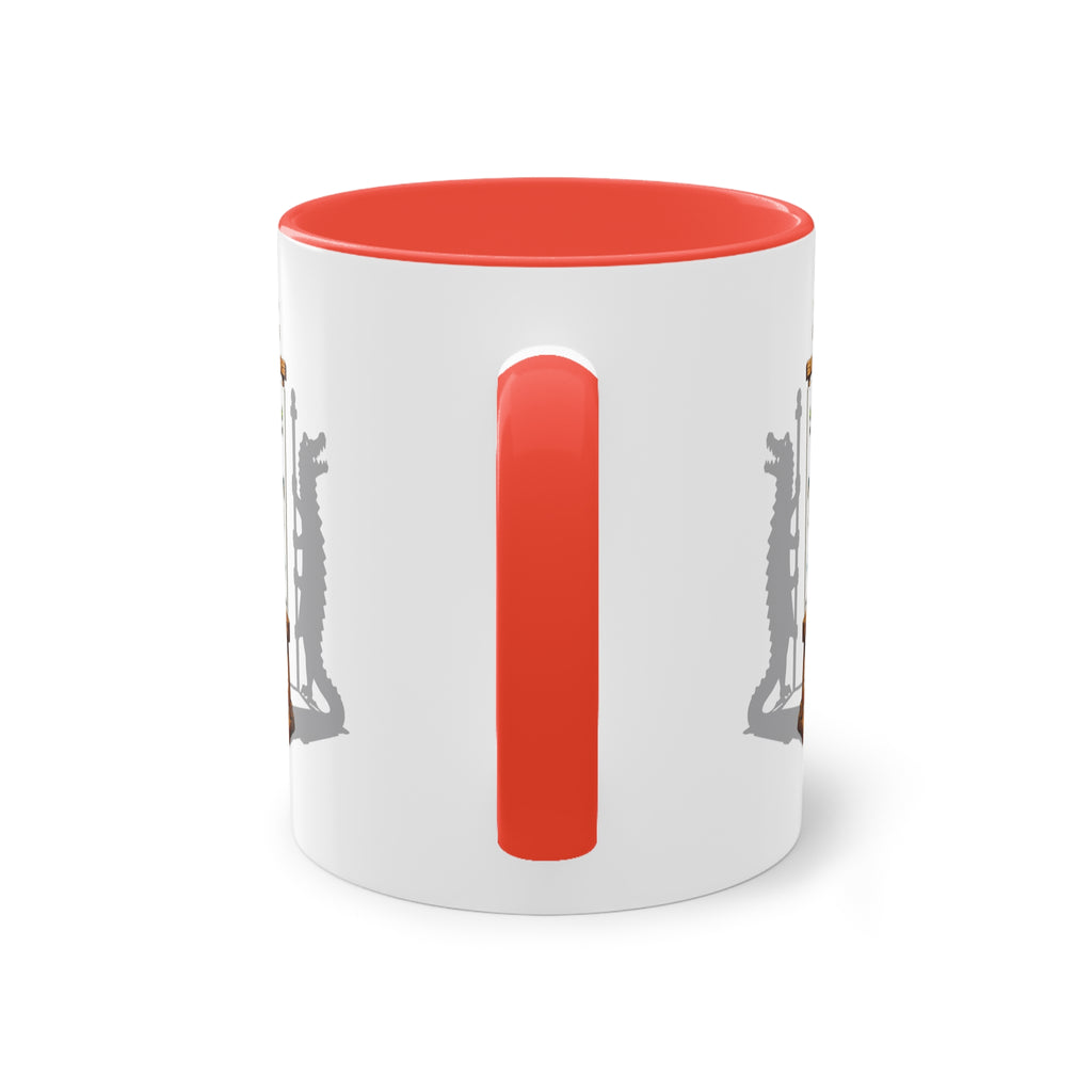 Farbige Tasse der Klinischen Kunsttherapie
