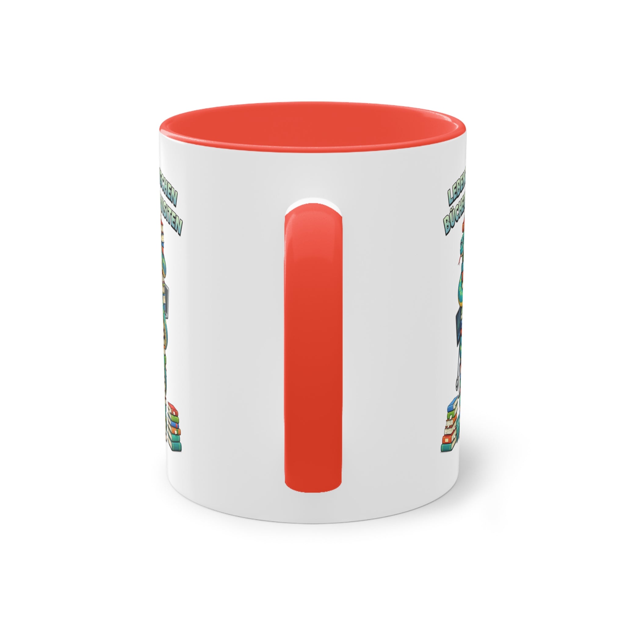Farbige Tasse der Medizinstudierenden mit eigenem Text
