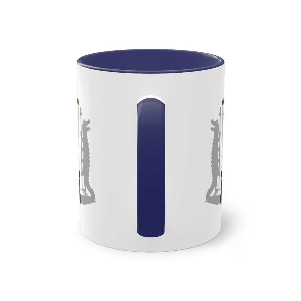 Farbige Tasse der Klinischen Kunsttherapie